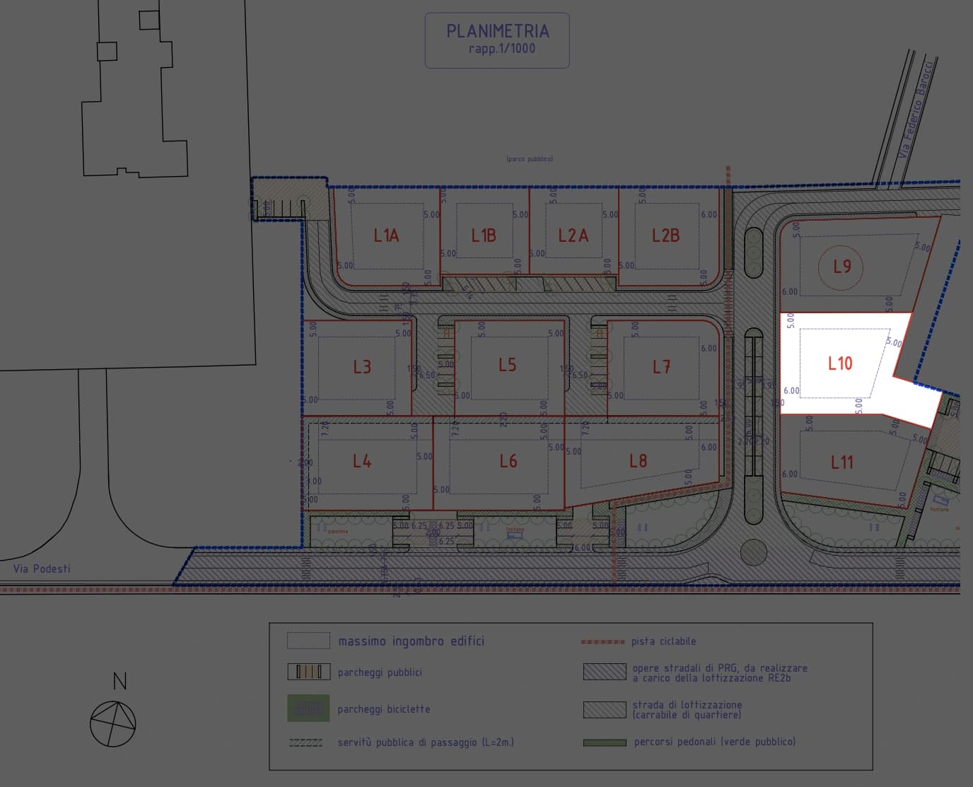 Terreno edificabile in Via Iotti - Lotto 10 - Miniatura 3